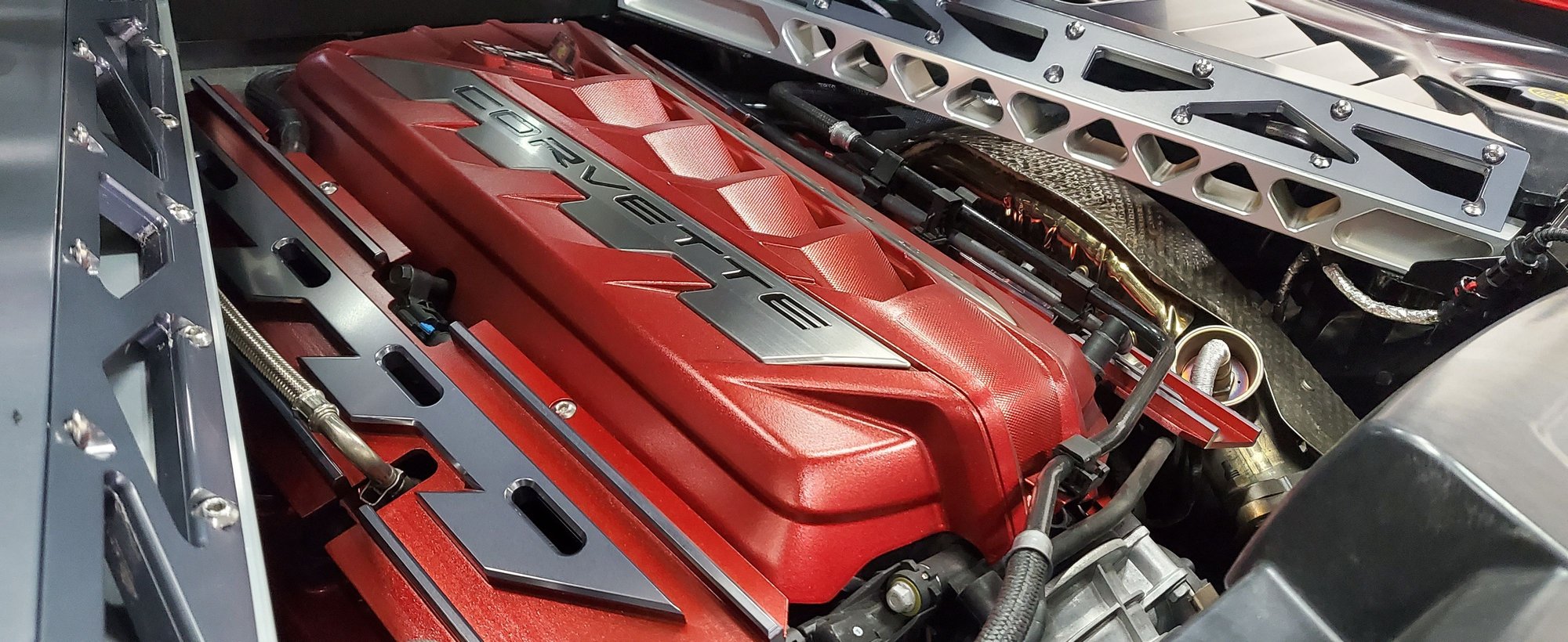 Billet Aluminum Engine Bay CorvetteForum Chevrolet Corvette Forum