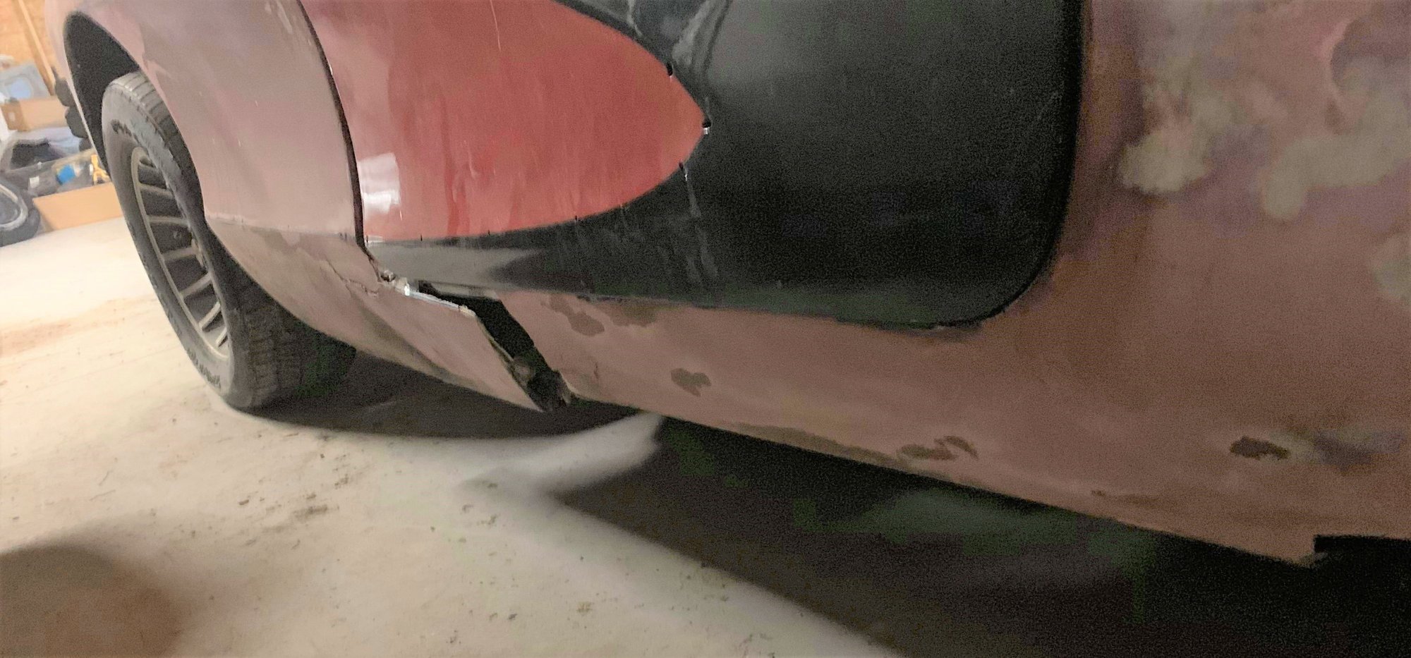Is this a major fix? 57 rocker damage CorvetteForum Chevrolet