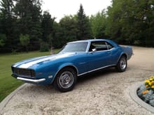 1968 RS Z28 Complete restoration ISCA Best of Show Award