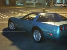 This my 1991 Corvette, I love this color.