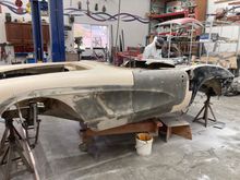 front end is fitted and ready to be glued