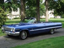 Non-SS Impala with 327/250 PS, PB and factory A/C