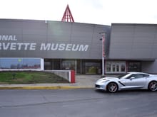 Had a great time at the National Corvette Museum with my daughter & grandson !