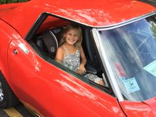 but I couldn’t pass up a great deal on an all original 72 top with all the parts. My daughter was with me to run an errand.