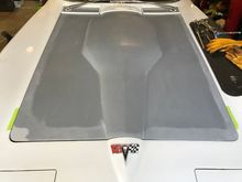The new hood almost a perfect fit!