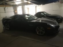 Happy Together - C6 and '05 Mlack Mica Mazdaspeed MX-5