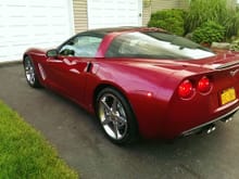 '07 Corvette 3LT Coupe (Monterey Red)