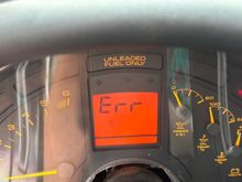 Just for clarification it checked system one, system four, this is system seven, and then it checks system nine At least that’s what I think it’s trying to display under the ERR that looks like a number seven to me