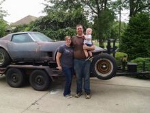 The day we brought it home.