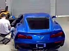 I spent an hour and a half putting conditioner on all interior surfaces made of rubber, vinyl or plastic. Also put conditioner on the leather seats of this 2016 Stingray Z51 M7. Just bought it last Wednesday.