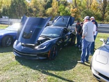 This car always draws a crowd, even at a corvette event!