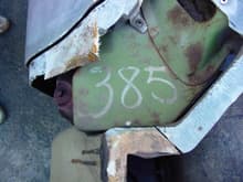 07 12 05 Body Number on Cowl 1