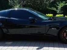 2008 Black ZO6 Maintain car including suspension and braking