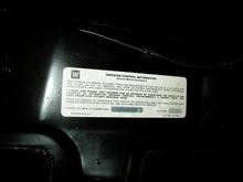 EMISSION STICKER 002
