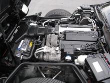 Detailed engine compartment