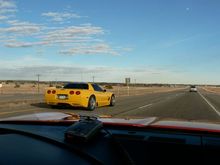 MY Z06 on Hwy 50