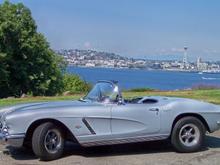 62 with Seattle in the background