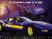 Pace Car Corvette 1998