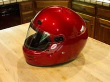 Magnetic Red Helmet