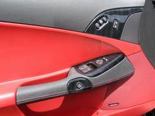 DownSouthVette leather door pull and Apsis CF pieces