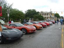 Vettes on Main Street, Boerne 2010