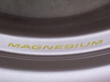 99 FRC N73 magnesium wheel label 7 22 10