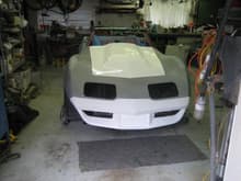 front end with ACI L88 and fiberglass nose