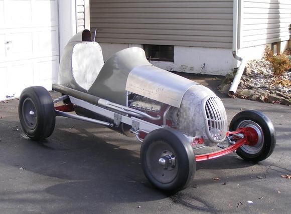 1939 midget race car barn find, full restoration accept for paint & interior before selling (V8-60 engine direct drive)