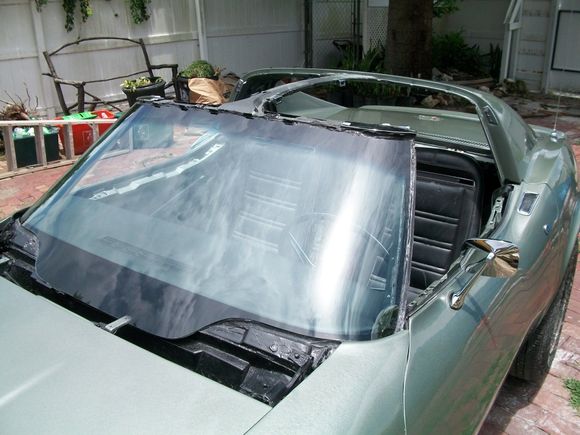 New windshield.