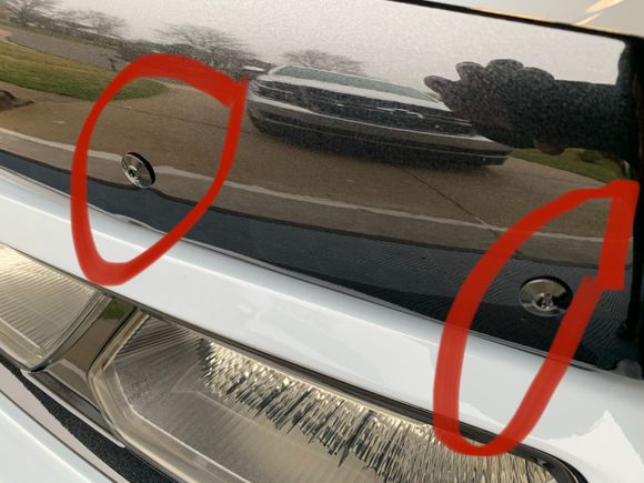 Stage 2 spoiler winglet bolts. I have a couple extras, but these are too short. 