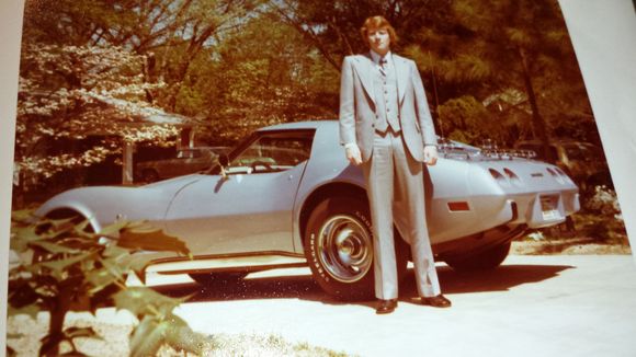 My new 1977 L82 Corvette.  Bought new in 1976......