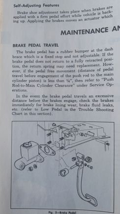 I could not find the Rod to Main Cylinder Clearance spec in the Service Operations section in the manual. But it looks like if you have at least 1/4" clearance your good to go. It did not say where or how to check the clearance. 