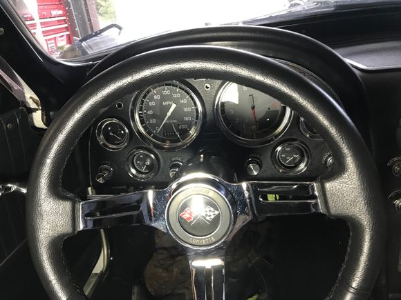 I still have some touch up work to do on the steering column and general clean up, but I like it!