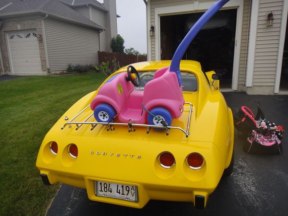 Lillie's Car loaded up