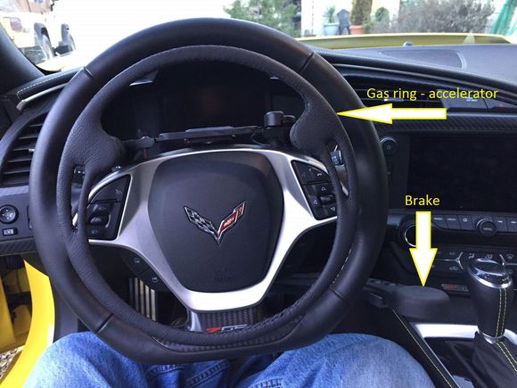 Guido Simplex hand controls