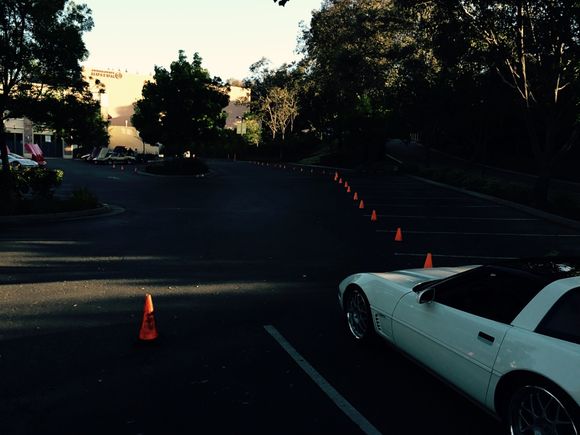 Now I ask all you guys defending to practice of saving spots for the Corvette clubs. Is it right to reserve half the parking lot for a select group of people? I'm not a member of a Corvette club for this very reason, snobs and politics.