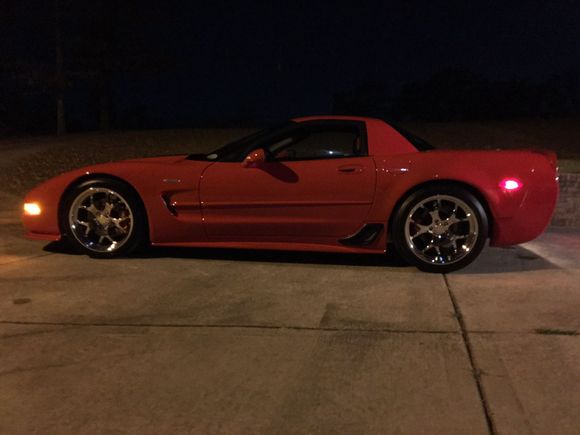 Off the jack stands and in the driveway