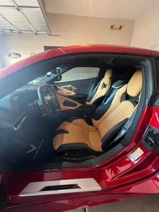 Competition seats in my 2023 C8