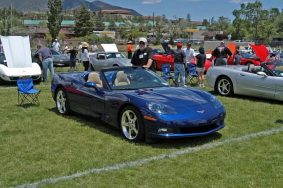 '05 Vert at Flagstaff, Arizona show in 2005. Throphy winner that day. The First Annual Corvette 'n America (now Bloomington Gold) event.