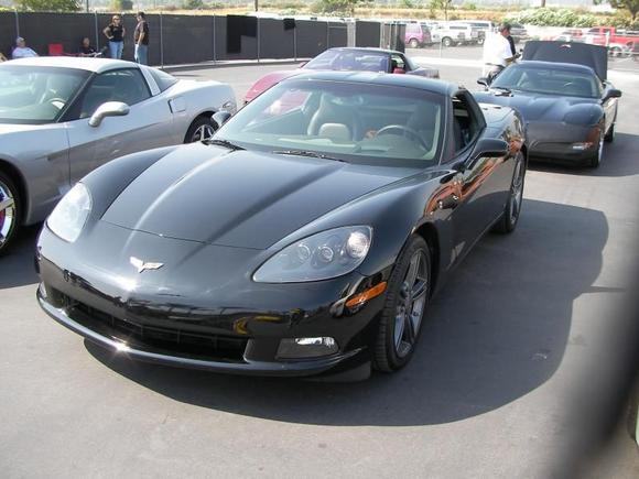 Same car on July 8 2008, Pomona &amp; Santa Clarita Vette club met at Toyota speedway- Irwindale. A VERY GOOD DAY.