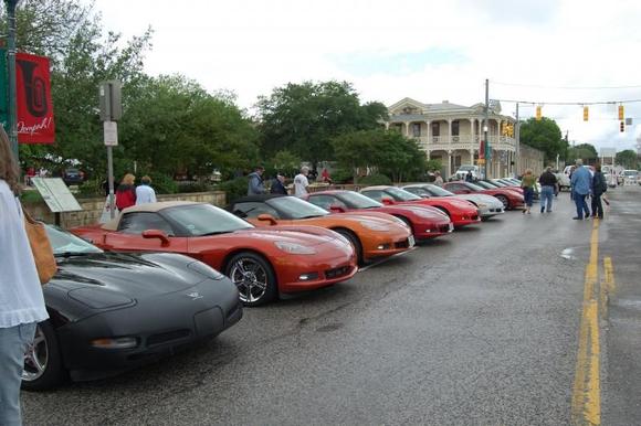 Vettes on Main Street, Boerne 2010