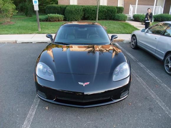 The C6 Z-51 after waxing with Zaino.