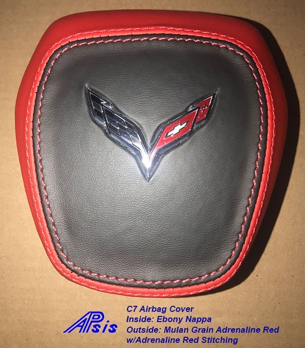 FS (For Sale) *NEW* Apsis C7 Airbag Cover in Combo of Ebony Nappa