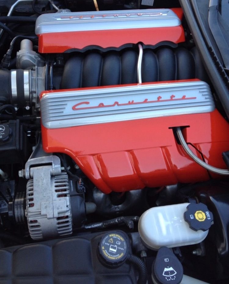 FS (For Sale) Custom old school looking LS3 Coil Engine covers