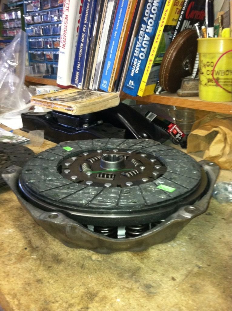 C1 Clutch Disk Direction, 62 CorvetteForum Chevrolet Corvette Forum