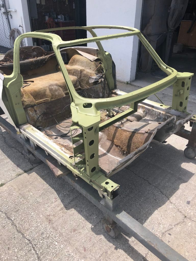 C2 Quick birdcage inspection how to CorvetteForum Chevrolet