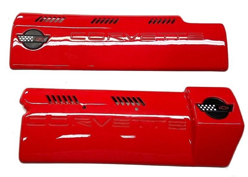 RPI Designs C4 Corvette 19941996 LT1 Painted Fuel Rail Covers Smooth