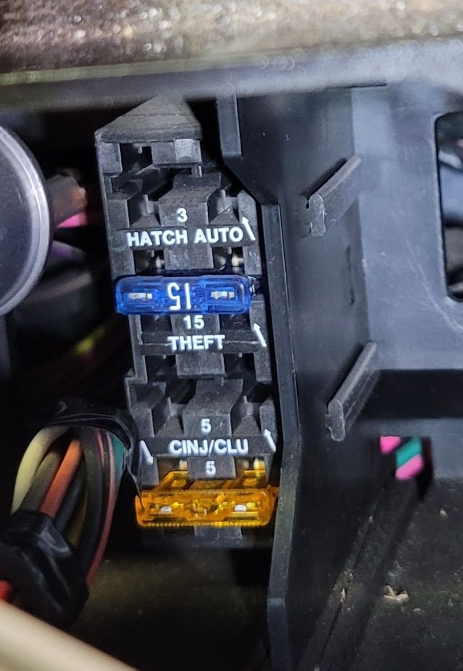 Aux fuse box fuse description needed CorvetteForum Chevrolet