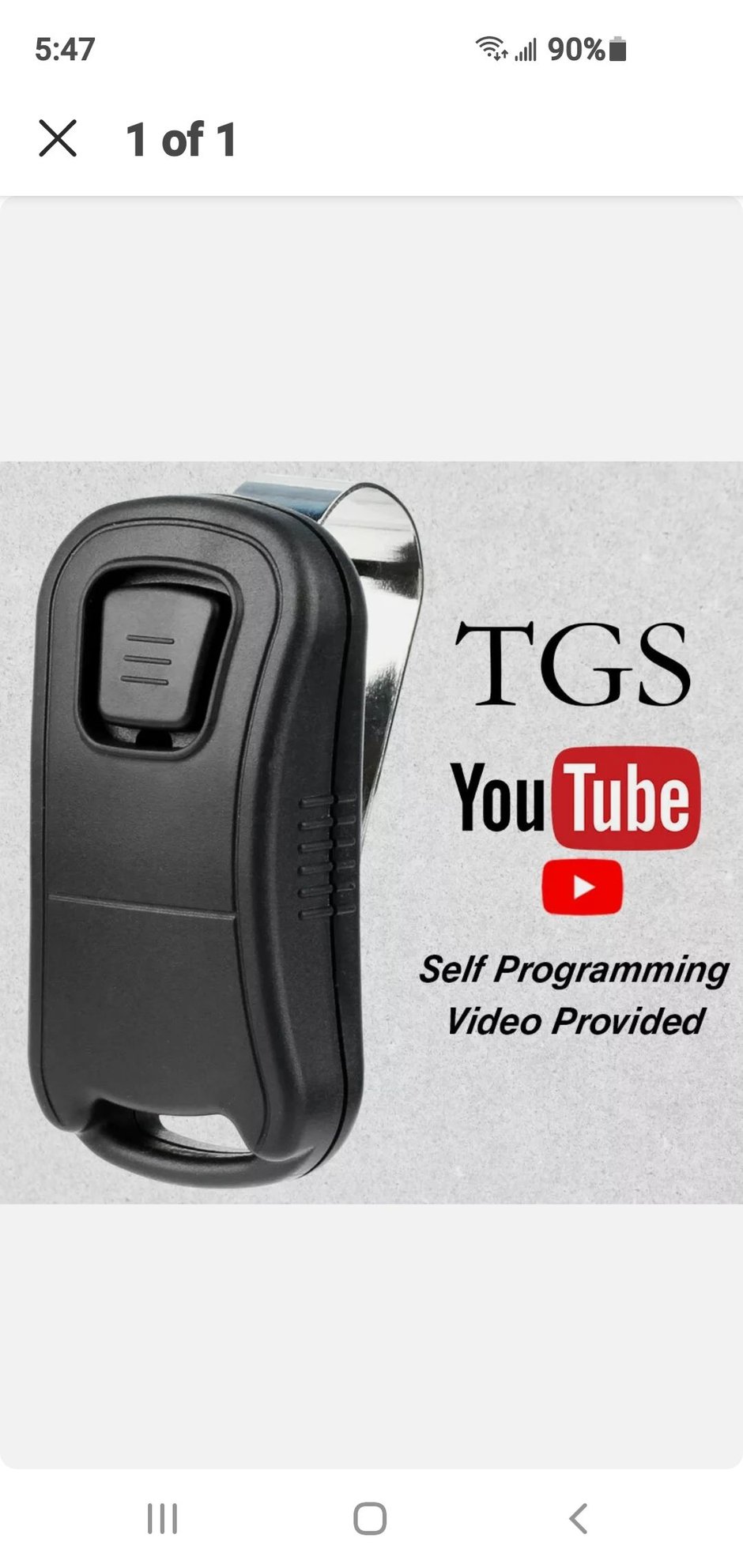 Garage door opener for 1LT CorvetteForum Chevrolet Corvette Forum