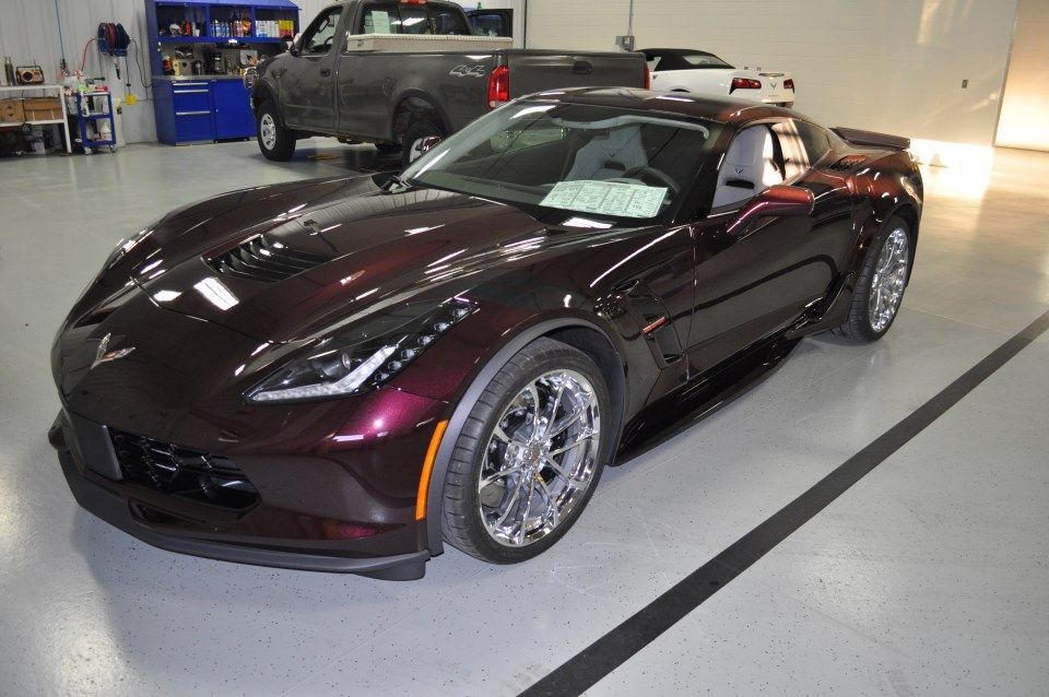 2017 Black Rose Grand Sport has arrived! CorvetteForum Chevrolet
